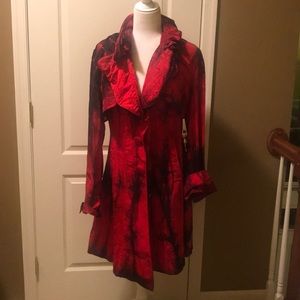 NWOT red trench coat